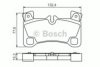 BOSCH 0 986 494 205 Brake Pad Set, disc brake